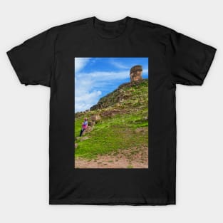 Sillustani Tower. T-Shirt